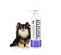 HYPONIC Shampooing Hypoallergénique Premium Natural Therapy pour Chien - Désodorisant, Bonne Odeur, Peau Sensible, Démêlant Rose Fleur de Coton (volumisant, 10,1 oz)