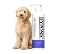 HYPONIC Shampooing Hypoallergénique Premium Natural Therapy pour Chien - Désodorisant, Bonne Odeur, Peau Sensible, Démêlant Rose Fleur de Coton (volumisant, 10,1 oz)