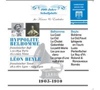 Hyppolite Belhomme & Leon Beyle, Historical Recordings from 1905-10