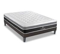HYPSOM - Ensemble ELEGANCE 180x200 cm - Matelas Mémoire de forme + Sommier Bois G