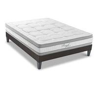 HYPSOM - Ensemble ROYAL 5* 90x190 cm - Matelas Mémoire de forme + Sommier Bois G