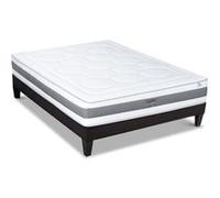 HYPSOM - Ensemble SUBLIME 140x200 cm - Matelas Mémoire de forme + Sommier Bois G