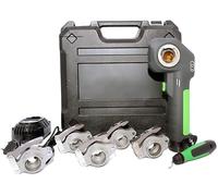 Hyqg Upgrade Kit D’Outils D’évasement Automatique 1/4 « -3/4 » HVAC Outil D’évasement De Tube Excentrique à 45 ° avec 5 Pinces D’évasement Et Outil D’ébavurage