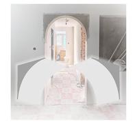 HYQOUKLR Arche d'entrée Ronde, Kit de bâti de Porte d'arc de Mousse de Precurved for des Tailles Multiples de Couloir intérieur