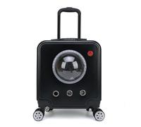 HYQOUKLR Bagage for animaux de compagnie, valise à roulettes for animaux de compagnie, sac respirant for chat de grande capacité avec roues universelles et serrure à combinaison, bagage portable for a