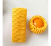 HYQOUKLR Couverture protectrice Anti-Chocs, Pochette Filet en Mousse 100 pièces, 14 × 7 cm, Protection Antichoc, Emballage de Transport(Orange)