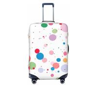 HYQOUKLR Housses de valises, Valises à Pois colorés, Housses de Protection for valises de 18 à 32 Pouces(M)