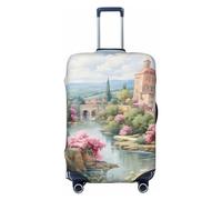 HYQOUKLR Housses de valises, Valises Architecture Classique Housse de Protection for valises 18-32 Pouces(L)