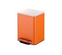 HYQOUKLR Poubelle, petite poubelle à pédale, Housse for maison salon lumière luxe créatif simple moderne pédale cuisine salle de bain pédale poubelle(A,L)