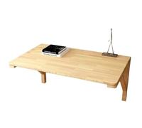 HYQOUKLR Table Murale Pliante, Bureau Mural, Bureau Mural Pliable en pin, Table d'ordinateur Suspendue, Plusieurs Tailles Disponibles(120 * 40Cm/47 * 16In)