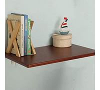 HYQOUKLR Table Murale Pliante, Bureau Mural, Table Murale à abattants, Bureau Flottant, Plusieurs Tailles, Multicolore(80 * 40Cm-Red-Brown)