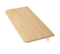 HYQOUKLR Table Murale Pliante, Bureau Mural, Table Pliante Murale en Bois, Couleur Bois, Plusieurs Tailles(60 * 45Cm/23Inch*18Inch)