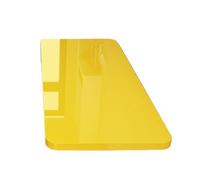 HYQOUKLR Table Murale Pliante, Bureau Mural, Table Pliante Murale Jaune, Plusieurs Tailles(100 * 30Cm(39 * 12In))