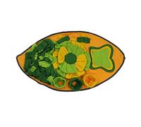 HYQOUKLR Tapis à renifler pour chiens, chiens, animaux domestiques, couverture de dressage pour chat et chien (Bruin)