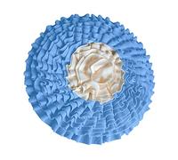 HYQOUKLR Tapis à renifler pour chiens, chiens, animaux domestiques, couverture de dressage pour chat et chien (bleu, 133 x 133 cm)