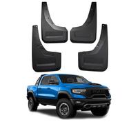 HYRAM 4 Pièces Bavettes Garde-Boue pour Dodge Ram TRX 2022-2023, Protection Anti-éclaboussures Avant/Arrière pour Voitures Camions, Mud Flaps Résistants en PP Souple