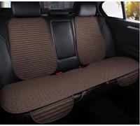 HYRAM Ensemble Housses Siège Auto pour Jeep Gladiator 2022-2024, Coussins Antidérapant Respirants Avant et Arrière, Accessoires Confortables,E/Coffee