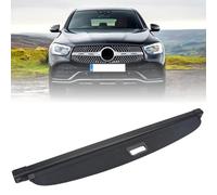 HYRAM Étagère Arrière Rétractable Coffre, Voiture Housse Colis Cargo Coque Cache-Bagages Couverture Cargaison Organisateur Sécurité Accessoires pour Mercedes-Benz Class GLC 2016-2021