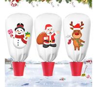 Hyran Voile Hivernage Plante Exterieur, 3 Pcs Voile D'hivernage, Housse Hivernage Plante Exterieur, Housses de Protection pour Plantes, Voile Hivernage Olivier Palmier, 90x110cm