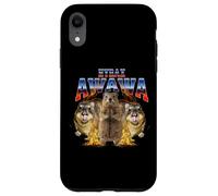 Hyrax Vintage Fire Ugly Funny Meme Rétro Animal Bootleg Coque pour iPhone XR