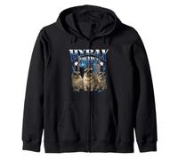 Hyrax Vintage Fire Ugly Funny Meme Rétro Animal Bootleg Sweat à Capuche