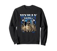 Hyrax Vintage Fire Ugly Funny Meme Rétro Animal Bootleg Sweatshirt