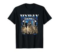 Hyrax Vintage Fire Ugly Funny Meme Rétro Animal Bootleg T-Shirt
