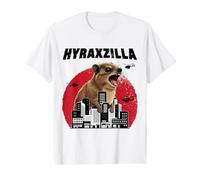 Hyraxzilla Rock Hyrax Lover Awawa Une marmotte drôle et bouleversée T-Shirt Graphique avec Valeur