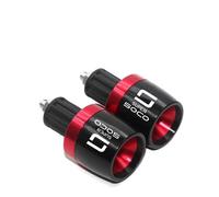 HYRHEV Accessoires de Moto pour Super SOCO CPx CUx TC 50/Max/Wanderer TS TSX 1500 2019 - 2023, Prise de poignée de Moto(Red A2)