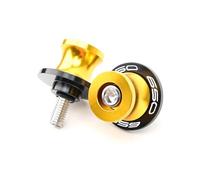 HYRHEV Bobines de Bras oscillant Boulons CNC 8 Mm pour Bras Oscillant Bobines Curseurs Support Vis pour Kawasaki Z650 Z900 RS SE 2017-2024(Z650 Gold12)