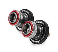 HYRHEV Bobines de Bras oscillant pour Suzuki GSX1300R GSX 1300 R Hayabusa 1999-2025 Accessoires Moto Bras Oscillant Bobines Curseur Support Vis(Red)