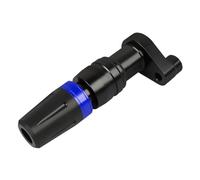 HYRHEV Bouclier pour Suzuki GSF 250 400 600S 650N 1200 1250 pour Bandit 650S Moto Crash Pads Échappement Curseurs Crash Cadre Protecteur Pare-Chocs(Blue)