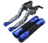HYRHEV Pour Kawasaki ZR-7 / S ZR7 ZR7S 1999-2003 Accessoires De Moto Poignée De Frein Leviers D'embrayage De Frein Réglables Poignées D'extrémité De Barre De Main (Couleur : J19)