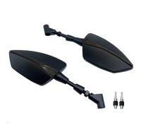 HYRHEV pour Keeway Hurricane 50 Vieste 300 Zahara Cityblade K-Light RKV RKF 125 RKS 150 Rétroviseurs arrière de Moto Rétroviseur de Moto(Black9)