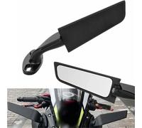 HYRHEV Rétroviseur Rotatif Réglable Moto pour Suzuki GSXR 600 750 1000 GSX1300R GSX650F GSX-R Rétroviseur de Guidon(Small miror only2)