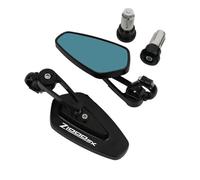 HYRHEV Rétroviseurs De Moto CNC en Aluminium pour Guidon pour Kawasaki Z1000 Z1000SX Z 1000/SX 7/8" 22 Mm Rétroviseur de Guidon(002)