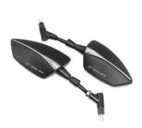 HYRHEV Rétroviseurs Latéraux De Moto en Aluminium CNC pour TDM850 TDM900 TDM 850 900 Toutes Années Rétroviseur de Guidon(010)