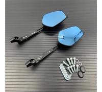 HYRHEV Rétroviseurs Latéraux en Aluminium pour Moto MT07 MT09 Rétroviseur de Guidon