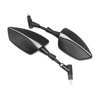 HYRHEV Rétroviseurs Latéraux pour Moto FZ 6 R 6R FZ6/FZ6R/FAZER Rétroviseur de Guidon(009)