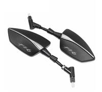 HYRHEV Rétroviseurs Latéraux pour Moto FZ 6 R 6R FZ6/FZ6R/FAZER Rétroviseur de Guidon(010)