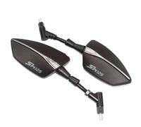 HYRHEV Rétroviseurs Moto Filetage Gauche Droite Rétroviseurs Arrière SH125i SH150i SH 125i 150i SH125 SH150 Rétroviseur de Guidon(010)