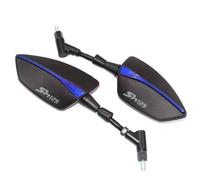 HYRHEV Rétroviseurs Moto Filetage Gauche Droite Rétroviseurs Arrière SH125i SH150i SH 125i 150i SH125 SH150 Rétroviseur de Guidon(002)
