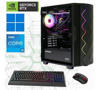 Hyrican PC de jeu i5-14400F Watercooling 32 Go DDR5 RAM 2 To SSD RTX 4060 Windows 11 (Diamond BK 7315)