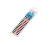 HYROOY 1 boîte de mine de 0,7 mm pour crayon mécanique de couleur effaçable pour étudiant