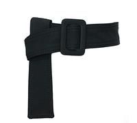 HYROOY Ceinture de rechange pour femme en toile et alliage, noir, Approx. 160x5cm/62.99x1.97in