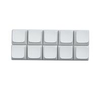 HYROOY Lot de 10 touches d'installation de clavier mécanique 1U 1X XDA pour commutateurs MX