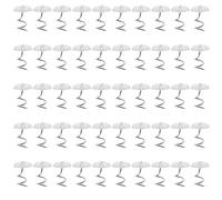 HYROOY Lot de 50 clous à visser pour tapisserie, canapé, décoration de meubles, pour couvertures fixes, canapés en alliage