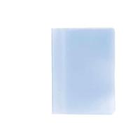 HYROOY Pochette en plastique PVC transparent pour carte d'identité, carte de crédit pour étui de rangement en plastique PVC
