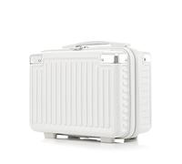 HYROOY Trousse de maquillage multifonction en plastique ABS de 35,6 cm, blanc, app. 31 x 18 x 26cm / 12.2 x 7.08 x 10.23in