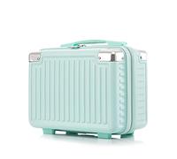 HYROOY Trousse de maquillage multifonction en plastique ABS de 35,6 cm, vert, app. 31 x 18 x 26cm / 12.2 x 7.08 x 10.23in